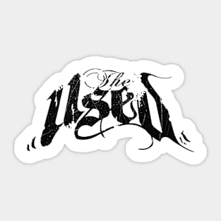 The Used Vintage Sticker